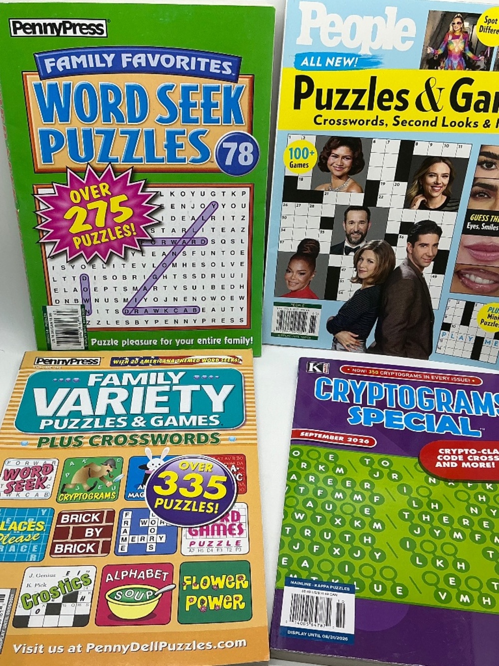 People Magazine Penny Press Crossword Variety Puzzles